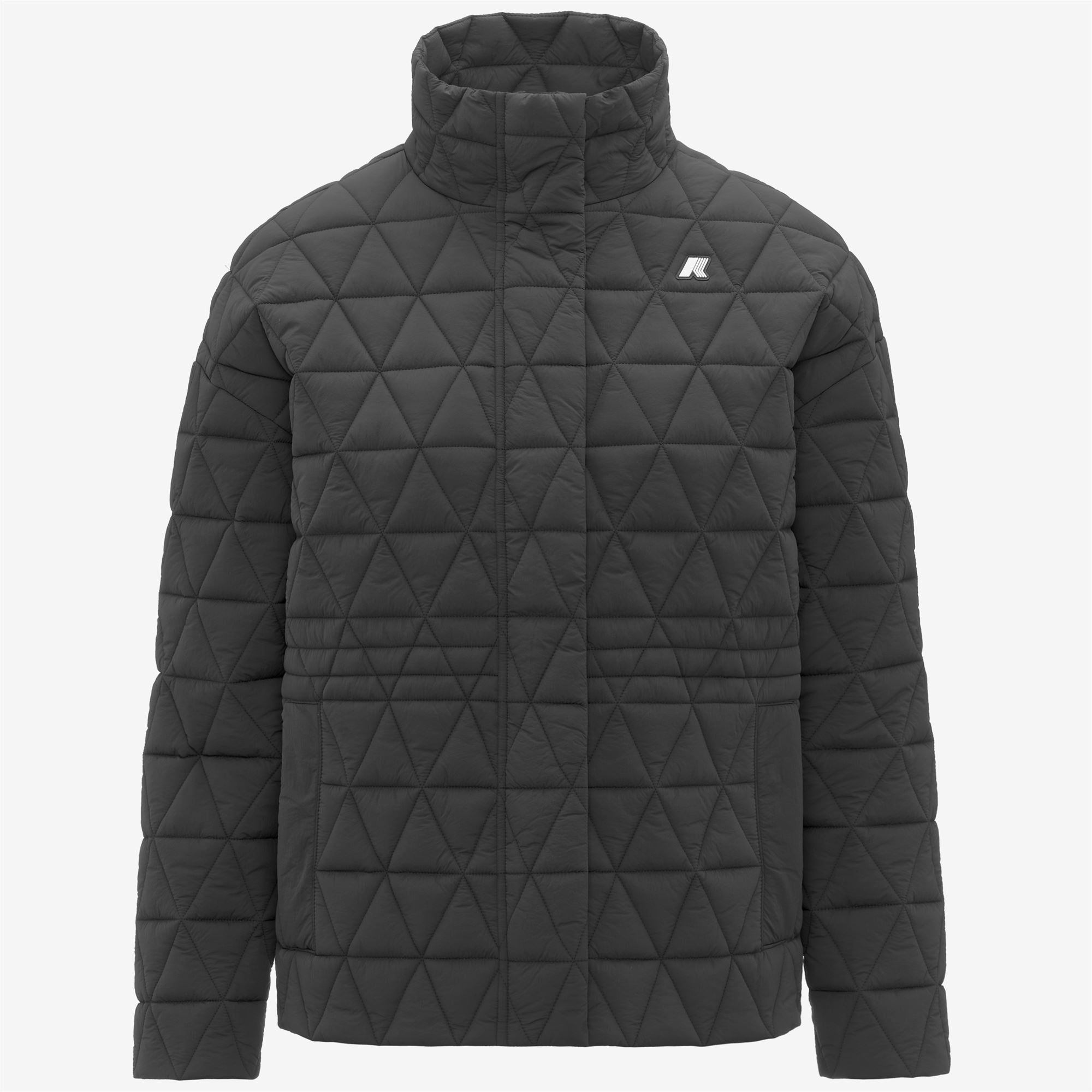 Jackets_WOMAN_SELENE DIAMOND QUILTED WARM_Mid_Grey Shadow Dk - Commercial 1