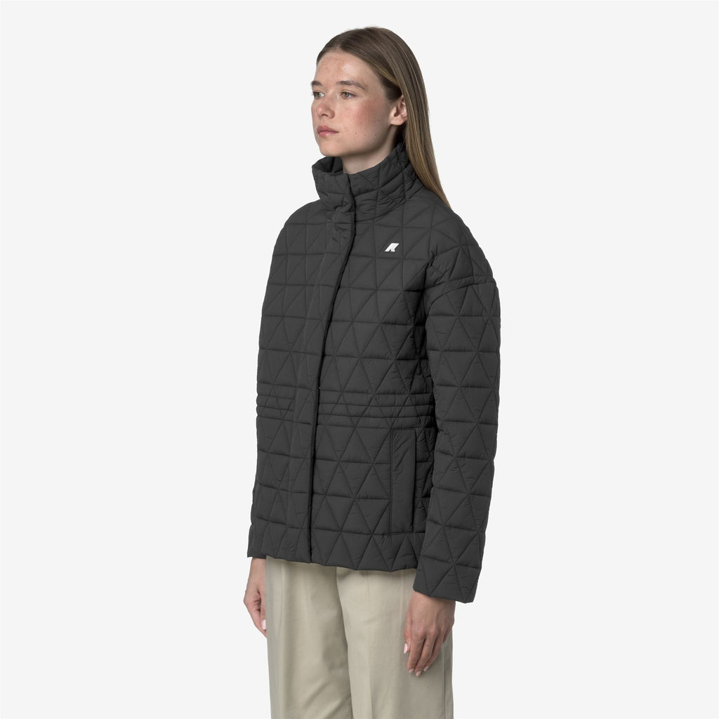 Jackets_WOMAN_SELENE DIAMOND QUILTED WARM_Mid_Grey Shadow Dk - Commercial 5