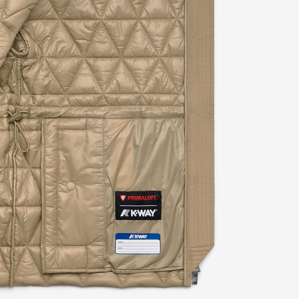 Jackets_Woman_SELENE DIAMOND QUILTED WARM_Mid_Beige Khaki - Commercial 2
