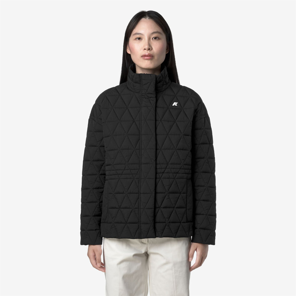Jackets_WOMAN_SELENE DIAMOND QUILTED WARM_Mid_Black Pure - Black Pure - Commercial 4