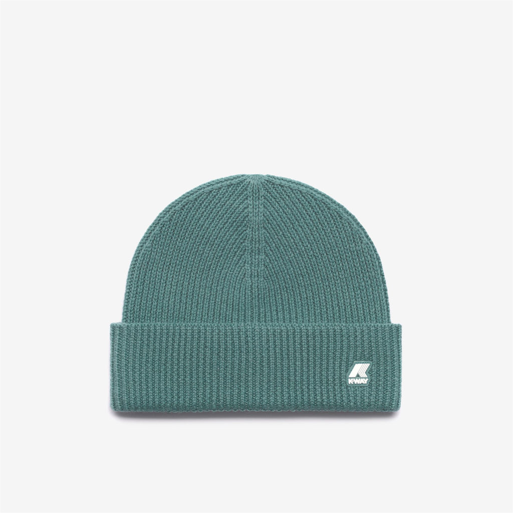 Headwear_Unisex_BRICE CARDIGAN STITCH WOOL_Hat_Green Acquamarina - Commercial 1