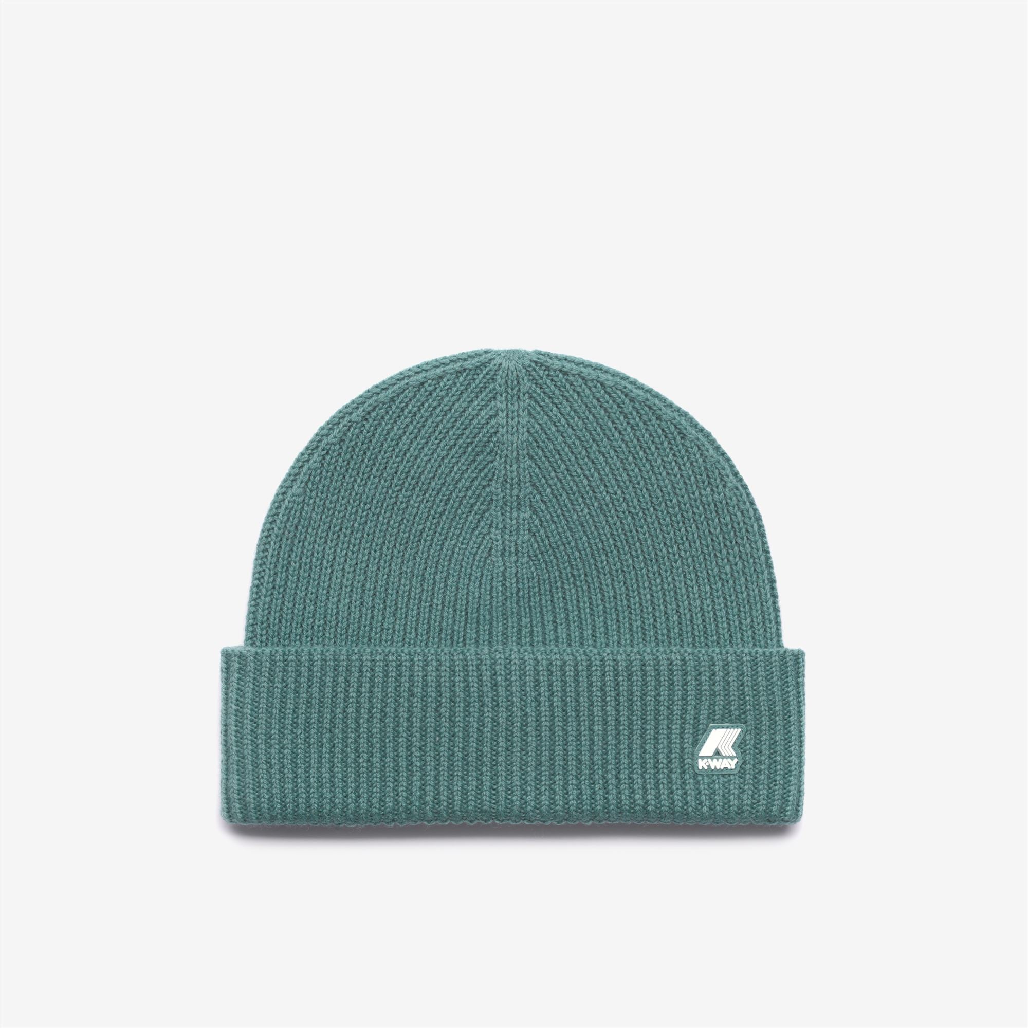 Headwear_Unisex_BRICE CARDIGAN STITCH WOOL_Hat_Green Acquamarina - Commercial 1