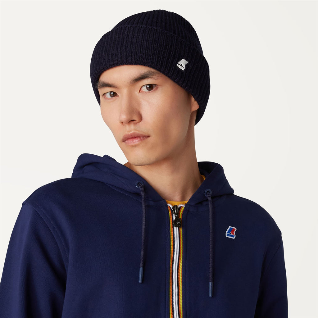 Headwear_Unisex_BRICE CARDIGAN STITCH WOOL_Hat_Blue Depth - Commercial 7