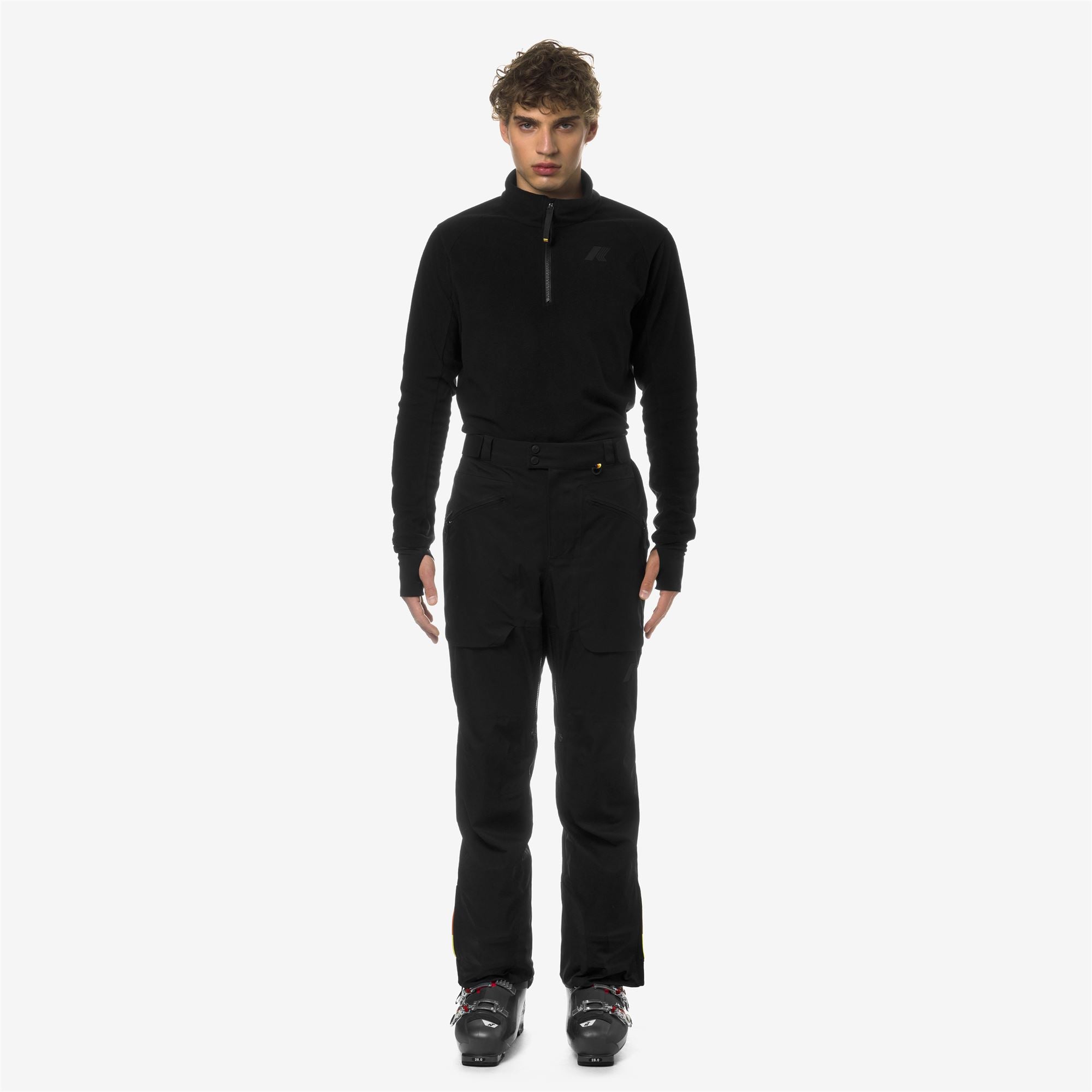 Pants_MAN_AUSSOIS MICRO TWILL 3 LAYERS_Sport Trousers_Black Pure - Commercial 4