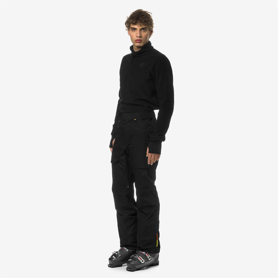 AUSSOIS MICRO TWILL 3 LAYERS - Pants - Sport Trousers - MAN - BLACK PURE