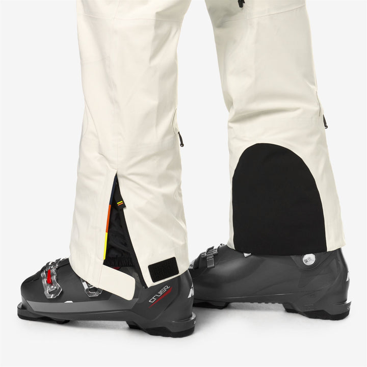 AUSSOIS MICRO TWILL 3 LAYERS - Pants - Sport Trousers - MAN - WHITE GARDENIA