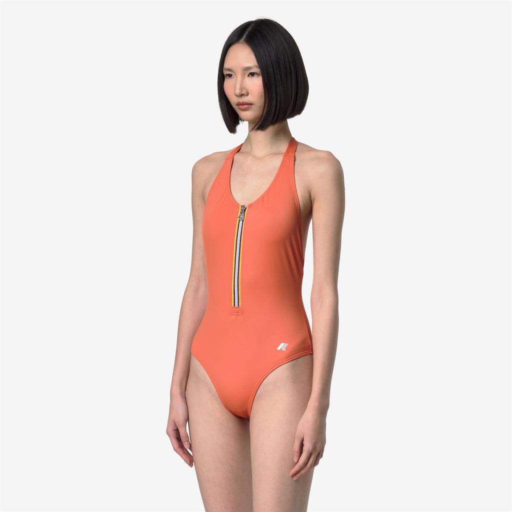 Bathing Suits_Woman_Sylvie Beach_Swimsuit_Orange Brownish - Commercial 5