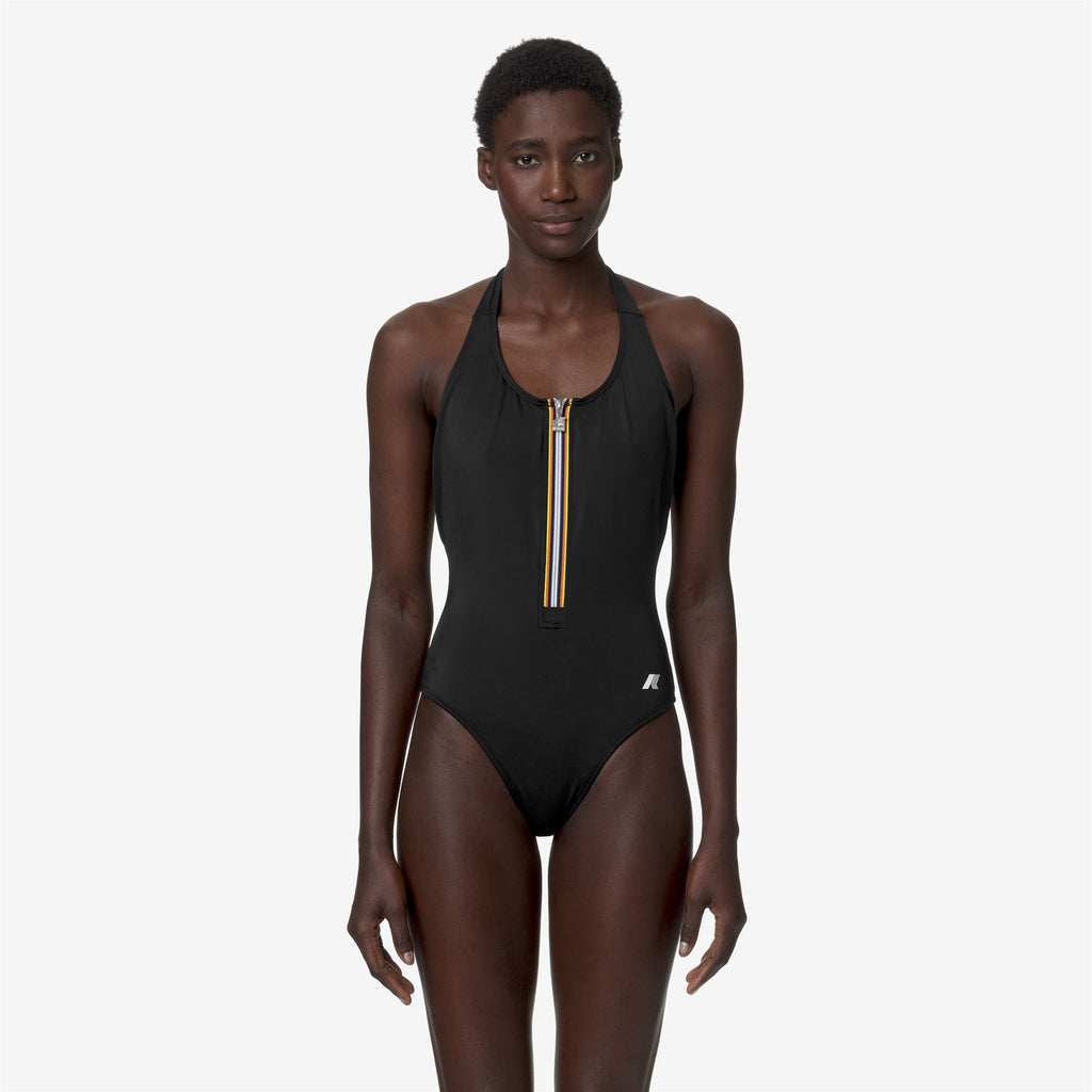 Bathing Suits_WOMAN_Sylvie Beach_Swimsuit_Black Pure - Commercial 4