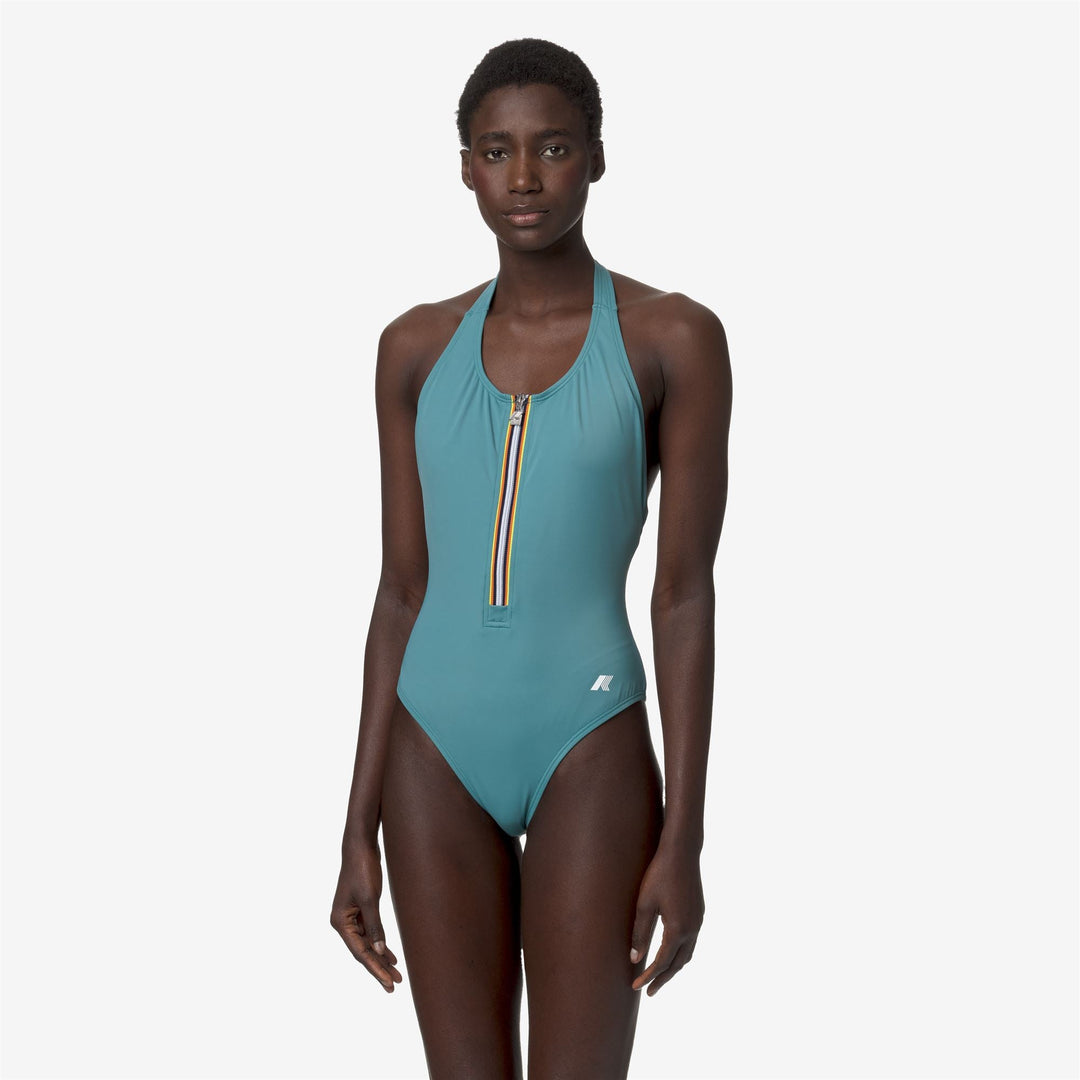 Sylvie Beach - Bathing Suits - Swimsuit - WOMAN - BLUE GREENISH