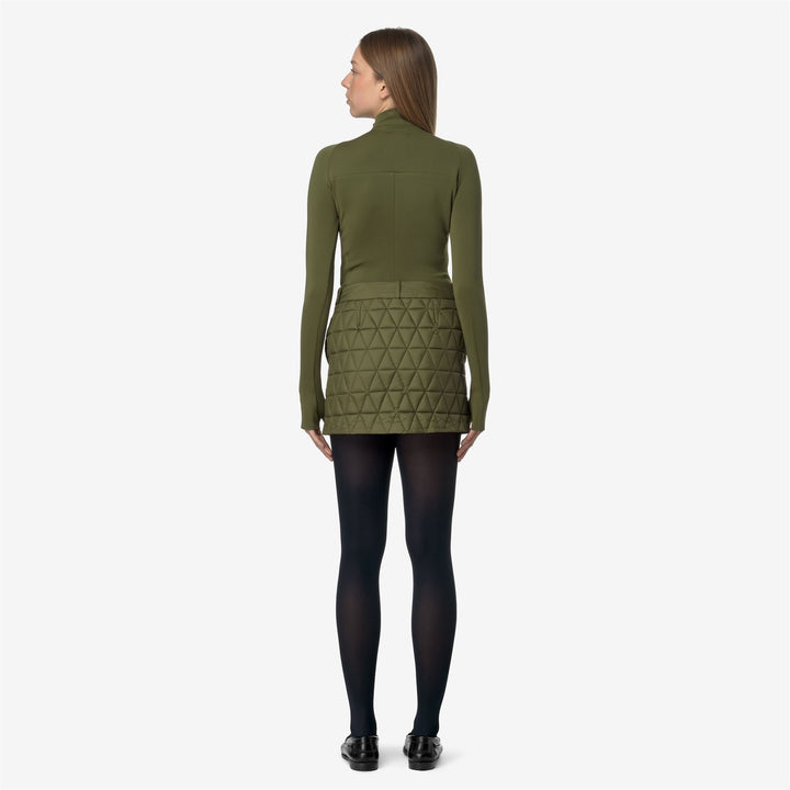 MINIKI TECH THERMO LIGHT - Skirts - Short - WOMAN - GREEN WINTER