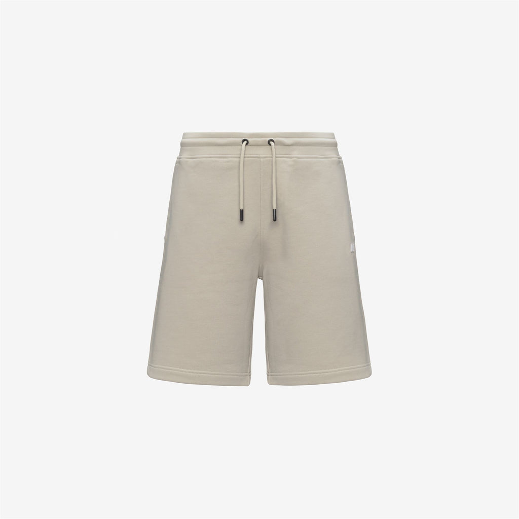 Shorts_Man_ERIK FRENCH TERRY_Sport Shorts_BEIGE LT - Commercial 1
