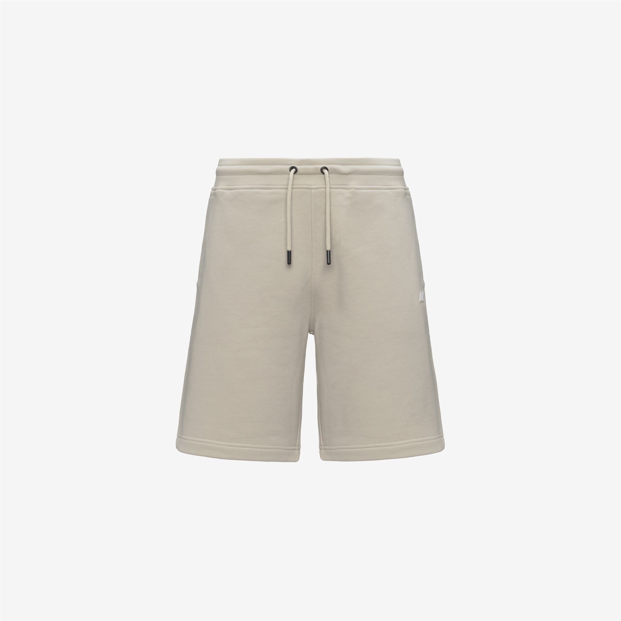 Shorts_Man_ERIK FRENCH TERRY_Sport Shorts_BEIGE LT - Commercial 1