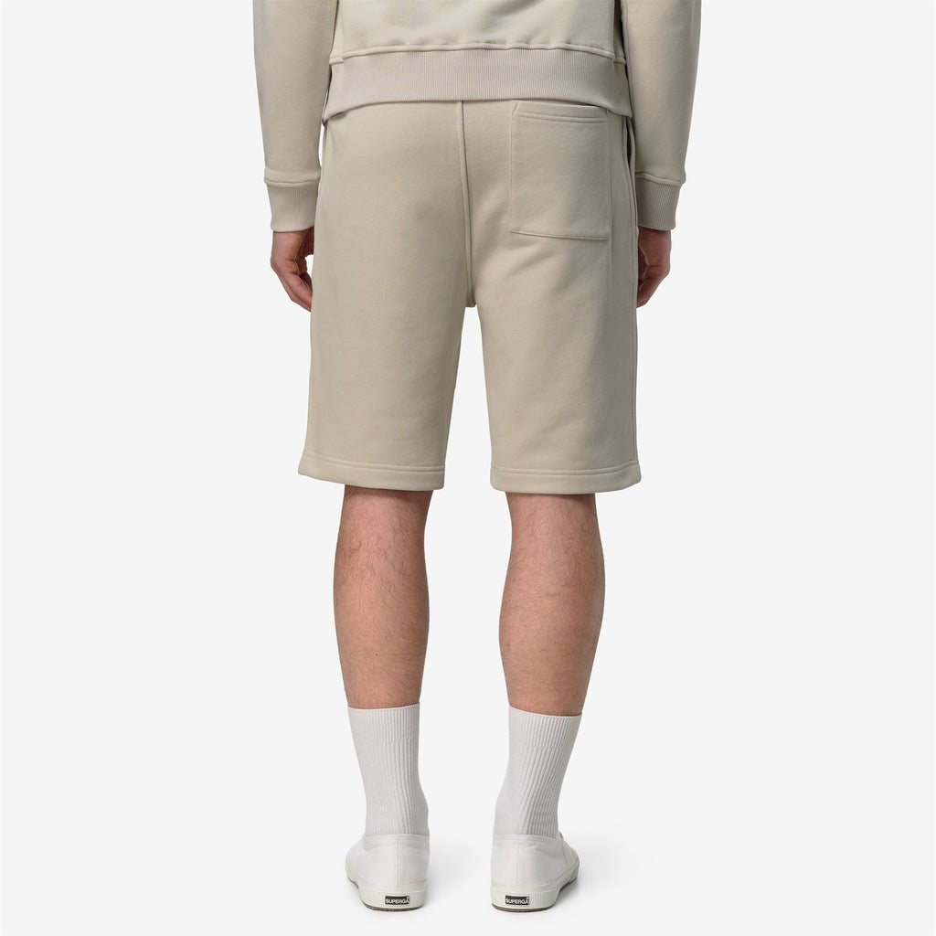Shorts_Man_ERIK FRENCH TERRY_Sport Shorts_BEIGE LT - Commercial 6