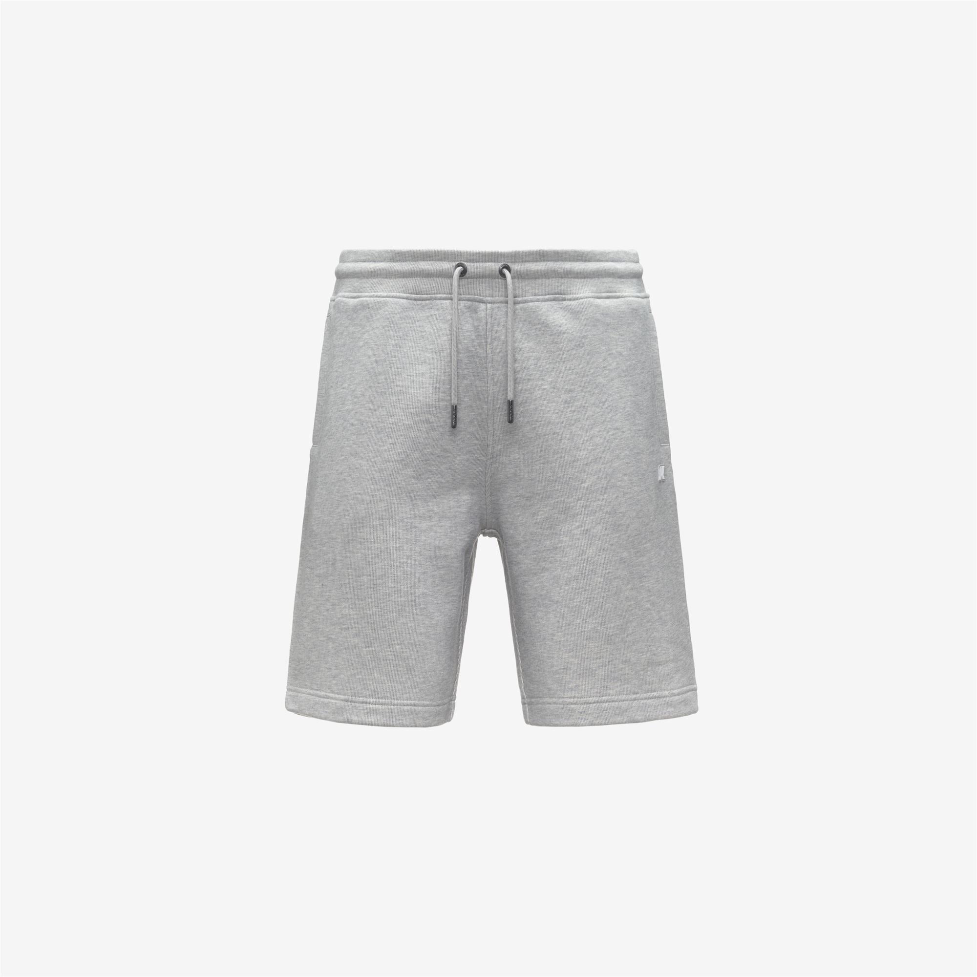 Shorts_Man_ERIK FRENCH TERRY_Sport Shorts_GREY MID MEL - Commercial 1