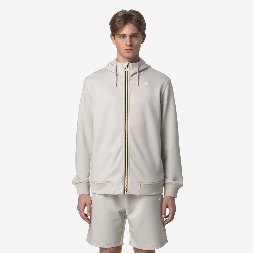 Fleece_MAN_RAINER LIGHT SPACER_Jacket_BEIGE LT - Commercial 4