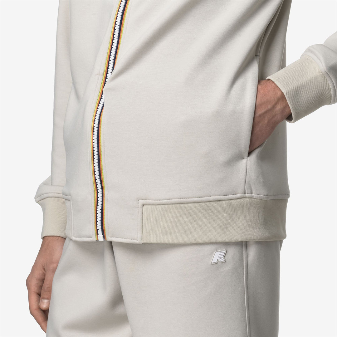 RAINER LIGHT SPACER - Fleece - Jacket - MAN - BEIGE LT main