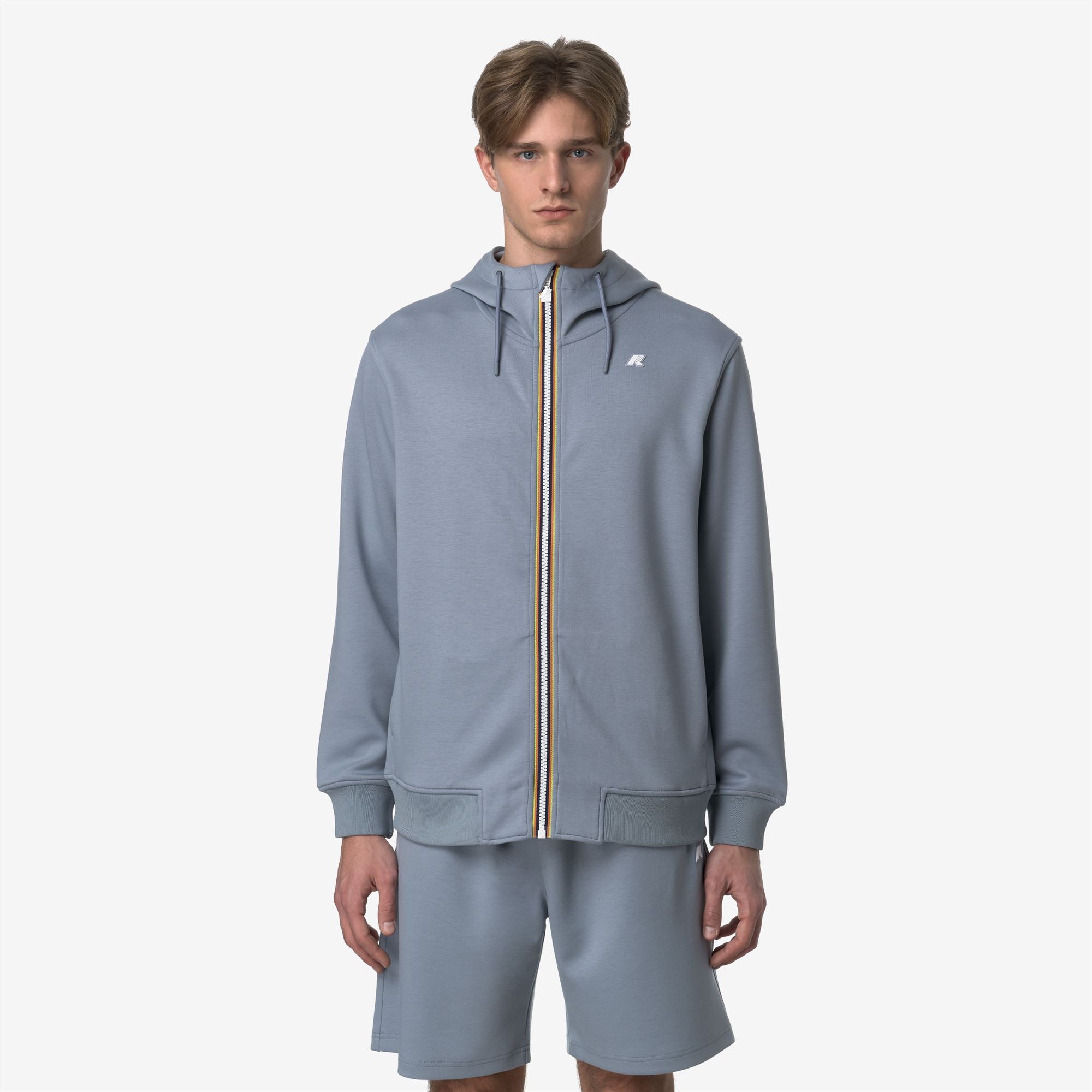 Fleece_MAN_RAINER LIGHT SPACER_Jacket_Grey Md - Commercial 4