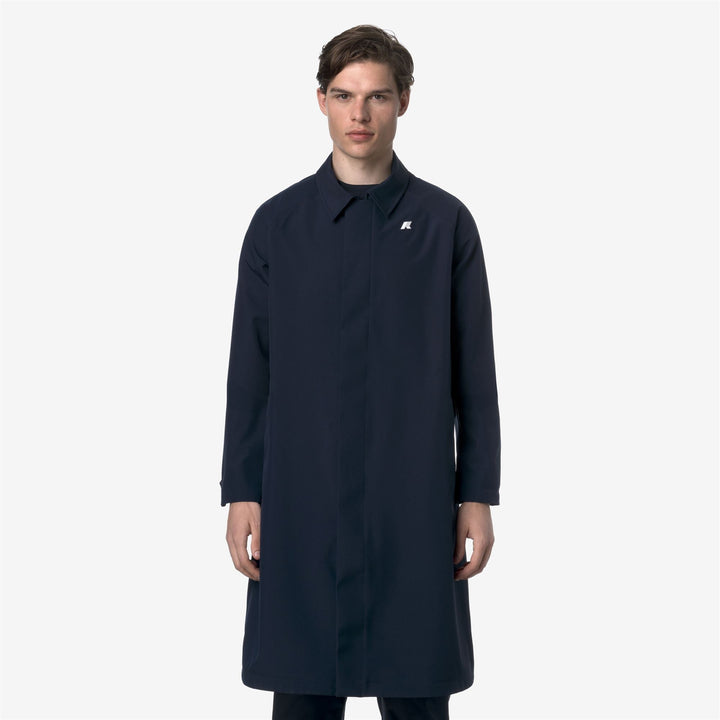 MONTAGUE BONDED JERSEY - Jackets - Long - MAN - BLUE DEPTH