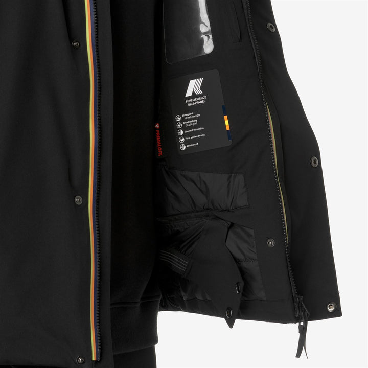 MALAMOT MICROTWILL 2L - Jackets - Mid - MAN - BLACK PURE