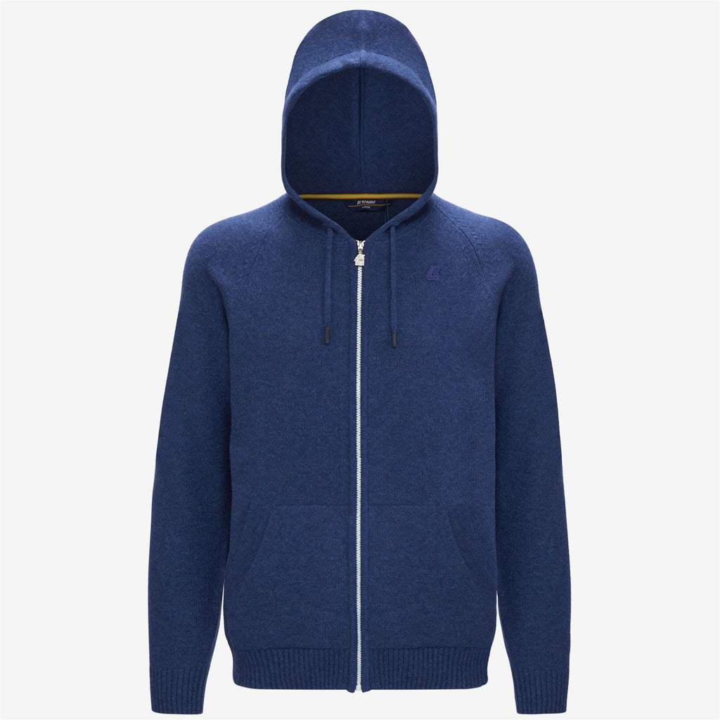 Knitwear_Man_MARCY LAMBSWOOL_Jacket_Blue Medieval - Commercial 1