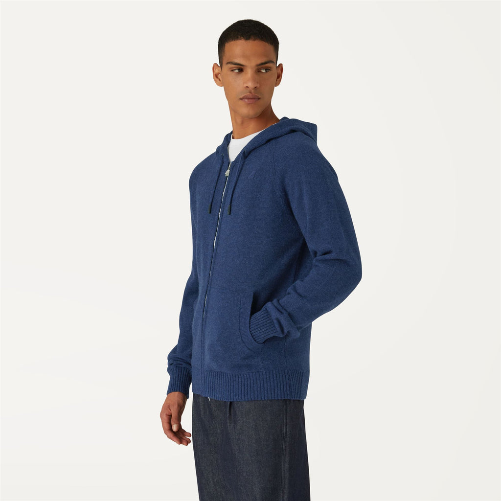 Knitwear_Man_MARCY LAMBSWOOL_Jacket_Blue Medieval - Commercial 5