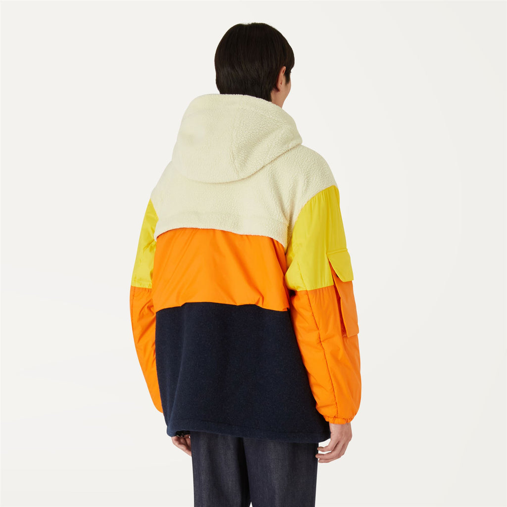 Jackets_Man_CLAUMIX SHERPA NYLON BLANKET_Mid_WHITE-BLUE-ORANGE-YELLOW - Commercial 6