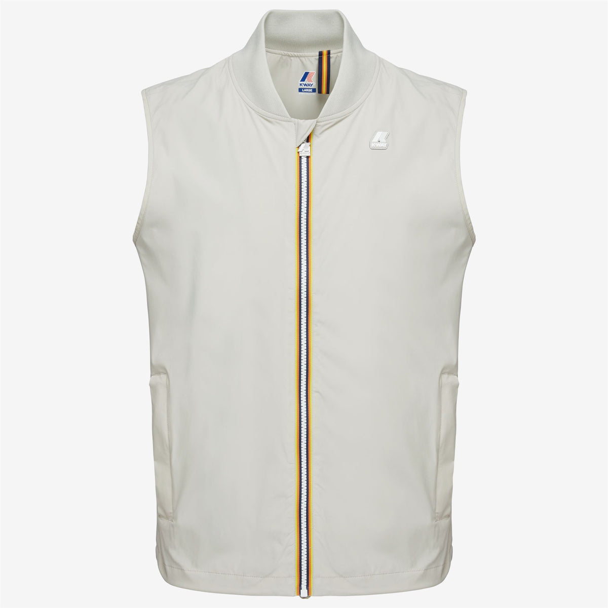 Jackets_MAN_VALLY STRETCH NYLON JERSEY_Short_BEIGE LT - Commercial 1