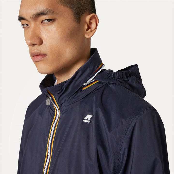 AMAURY STRETCH NYLON JERSEY - Jackets - Short - MAN - BLUE DEPTH