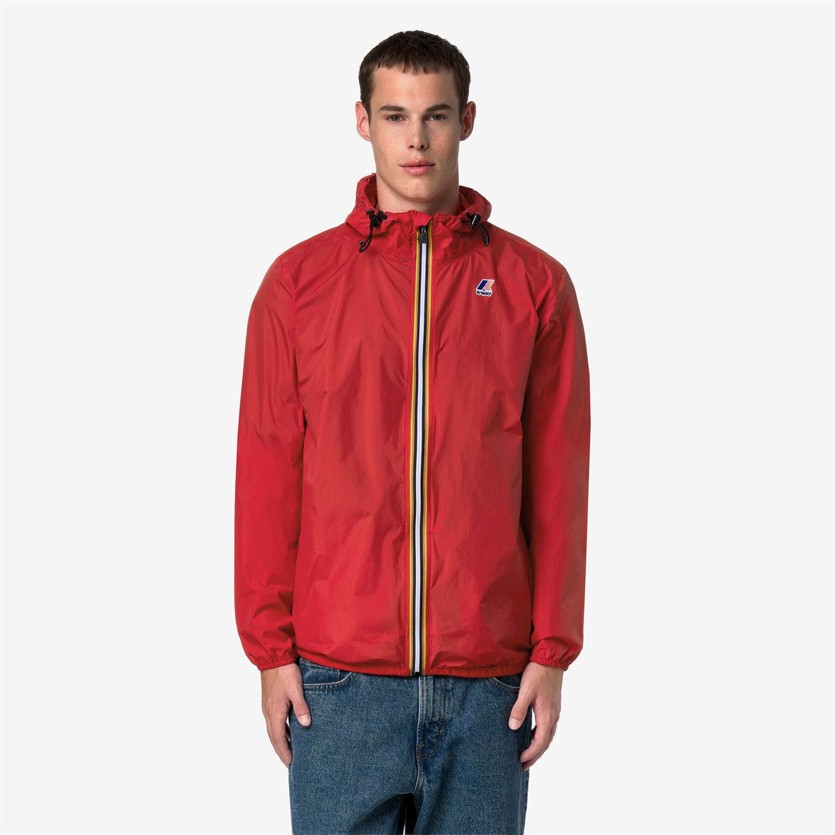Jackets_UNISEX_LE VRAI 4.0 CLAUDE_Mid_Red - Commercial 2