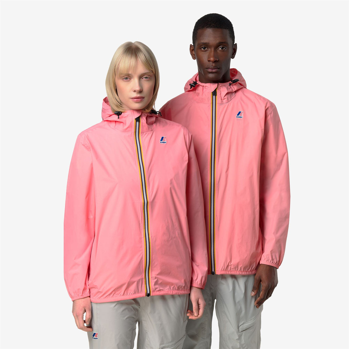 Jackets_UNISEX_LE VRAI 4.0 CLAUDE_Mid_Pink Geranium - Commercial 1
