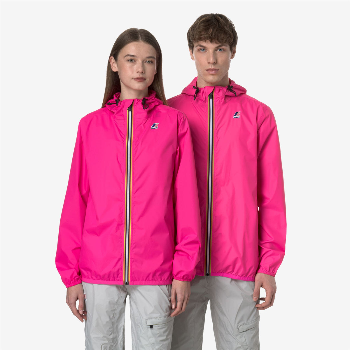 Jackets_UNISEX_LE VRAI 4.0 CLAUDE_Mid_Pink Intense - Commercial 1