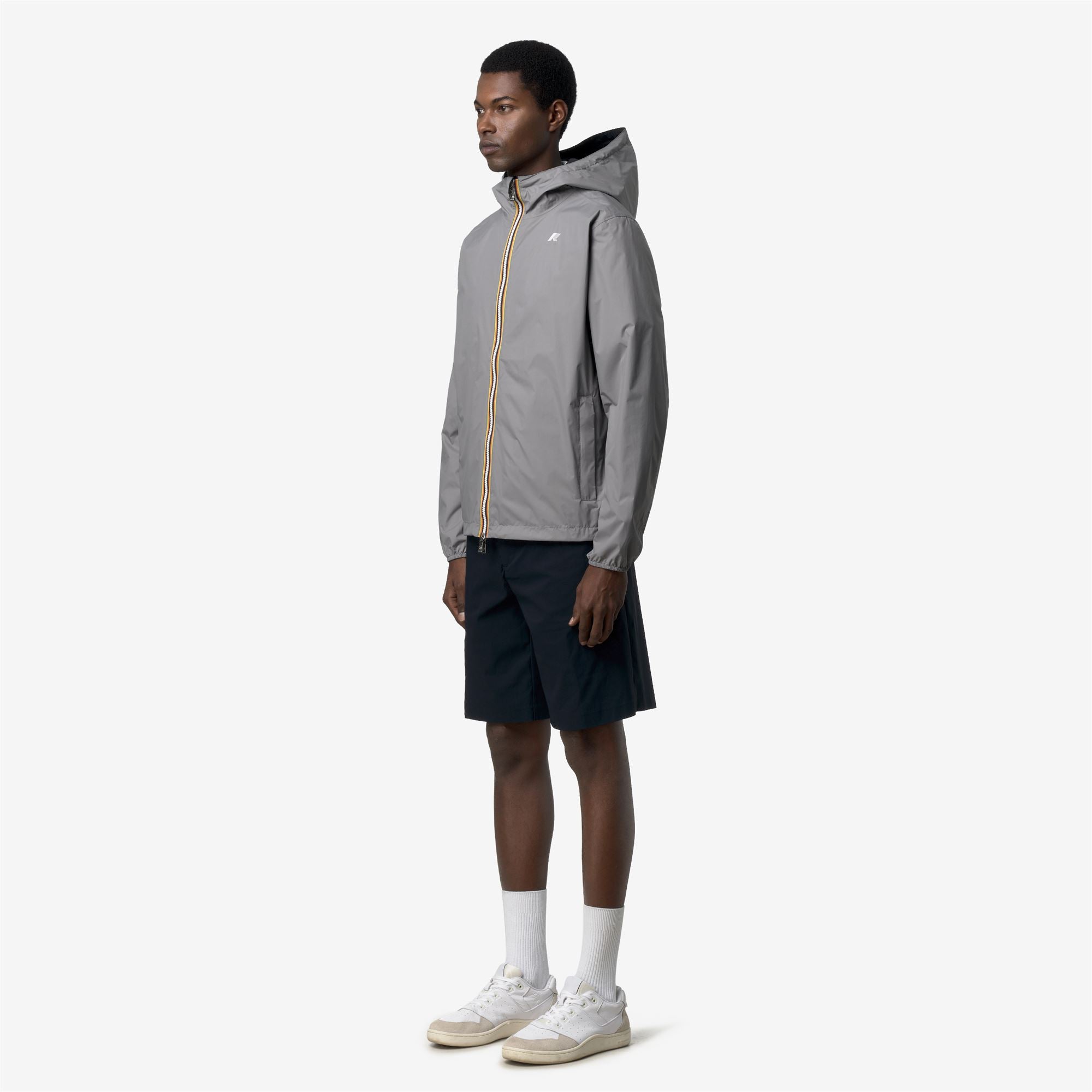 Jackets_Man_JAKE PLUS.2 DOUBLE_Short_Grey Frost - Blue Depth - Commercial 5