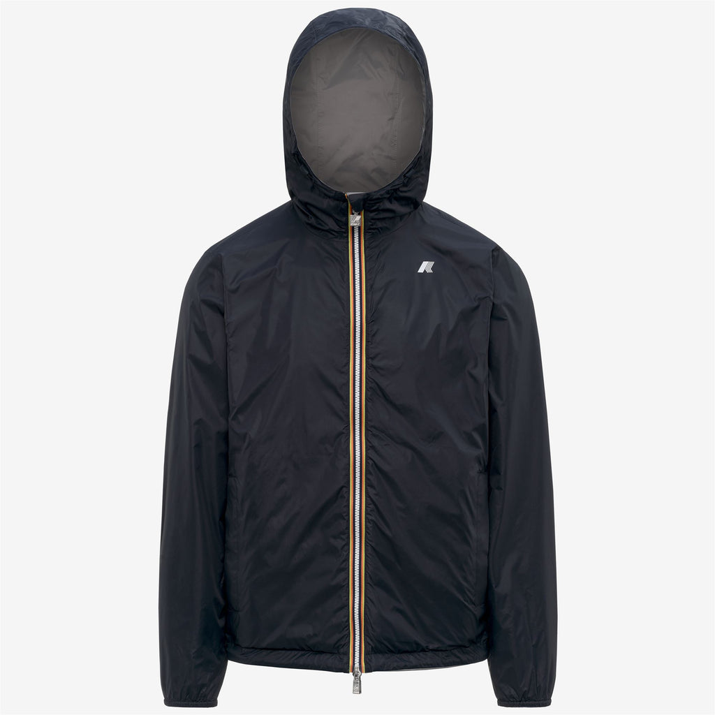 Jackets_Man_JAKE PLUS.2 DOUBLE_Short_Grey Frost - Blue Depth - Commercial 2