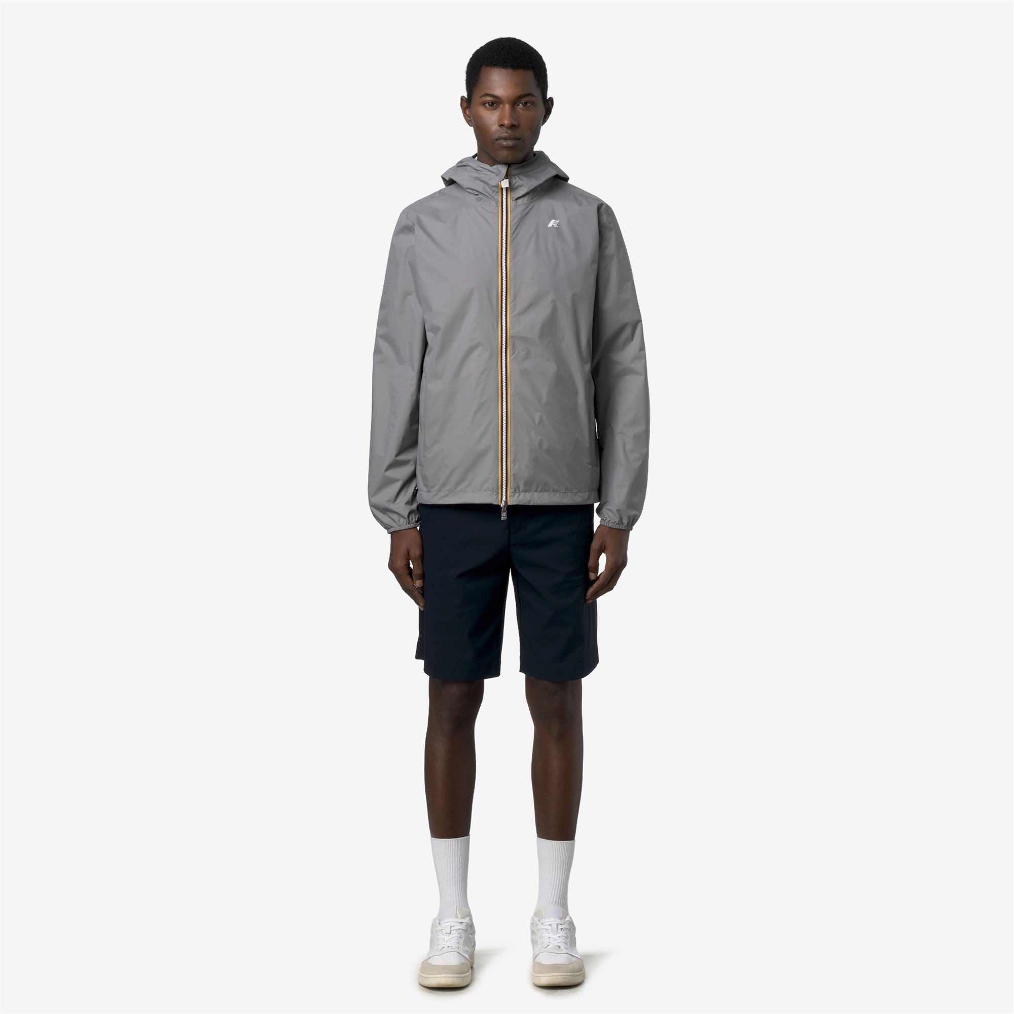 Jackets_Man_JAKE PLUS.2 DOUBLE_Short_Grey Frost - Blue Depth - Commercial 4