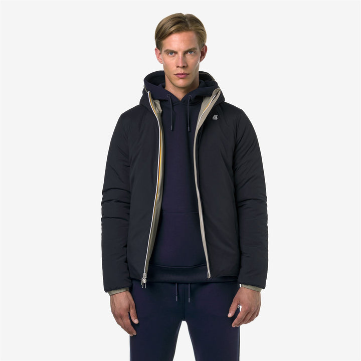 JACK ST WARM REVERSIBLE - Jackets - Short - MAN - BEIGE T-BLUE D 3