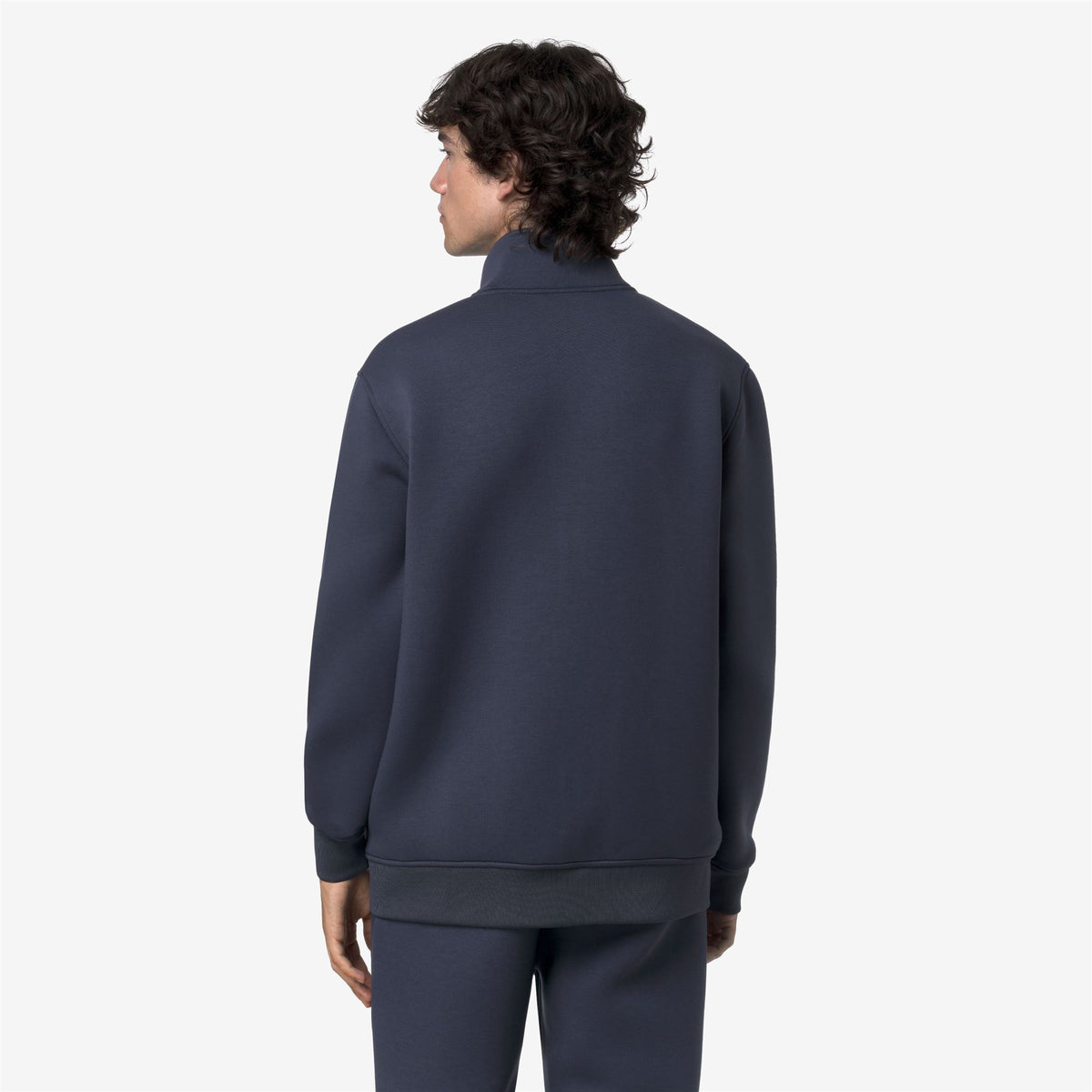 Fleece_MAN_FINN SPACER_Jacket_Blue Airforce - Commercial 6
