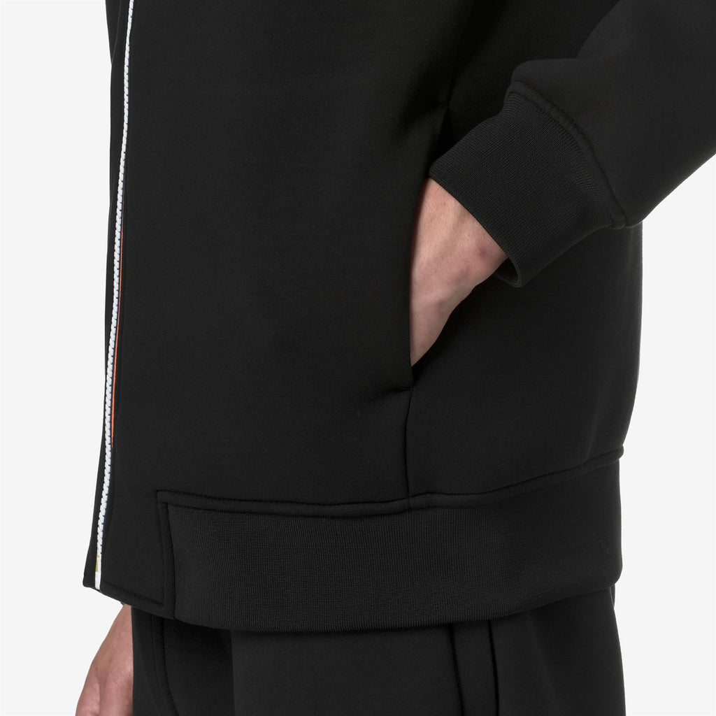 Fleece_MAN_FINN SPACER_Jacket_Black Pure - Black Pure - Commercial 7