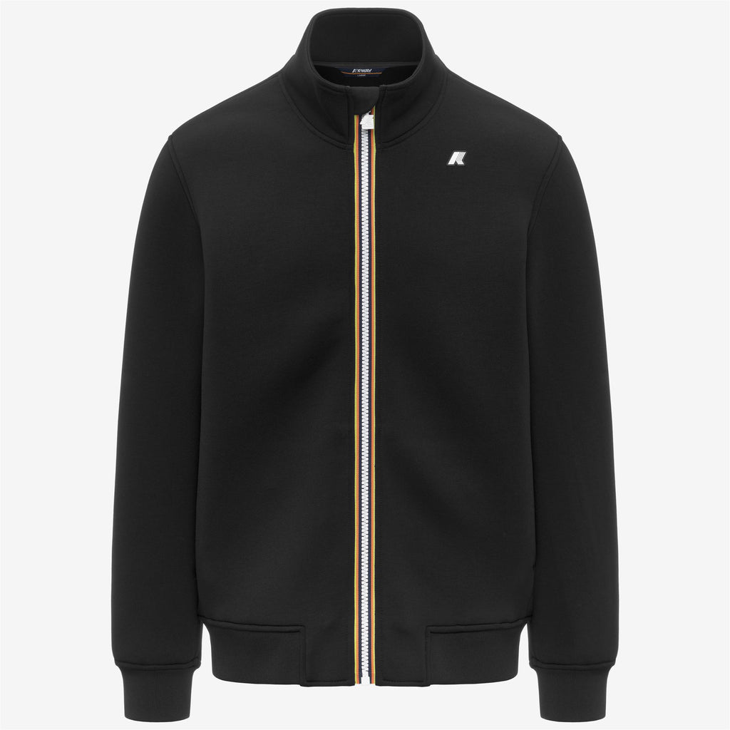 Fleece_MAN_FINN SPACER_Jacket_Black Pure - Black Pure - Commercial 1
