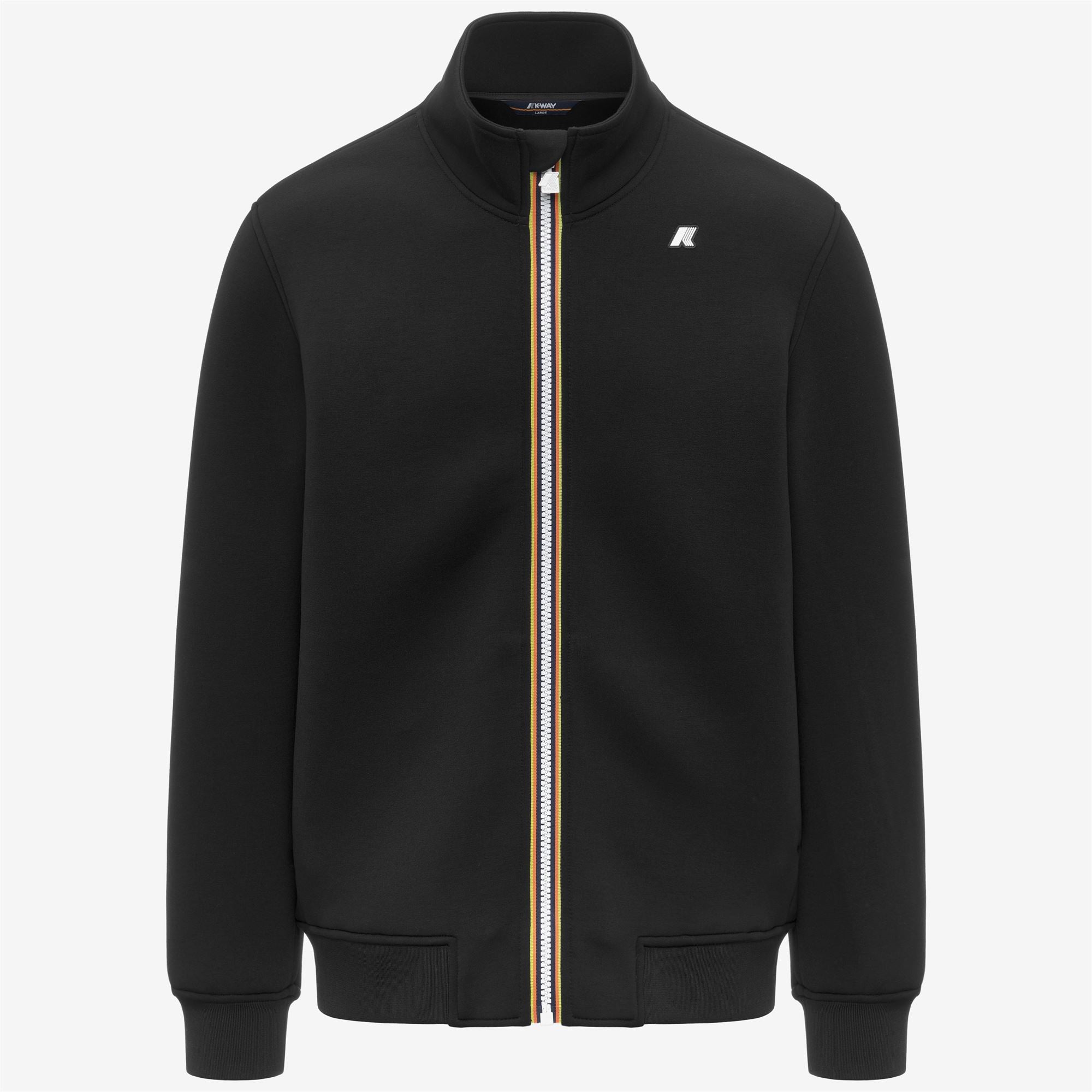 Fleece_MAN_FINN SPACER_Jacket_Black Pure - Black Pure - Commercial 1