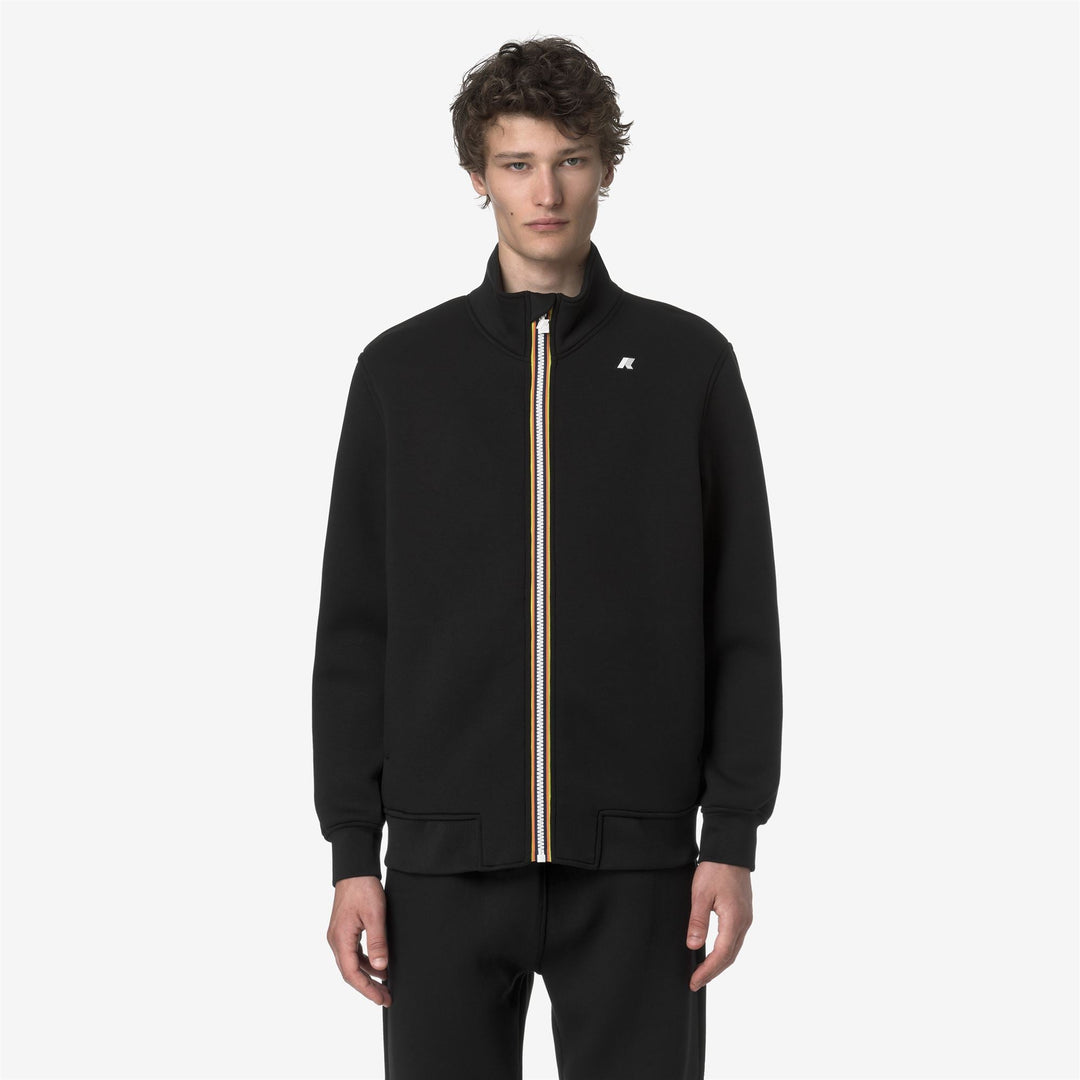 FINN SPACER - Fleece - Jacket - MAN - Black Pure main