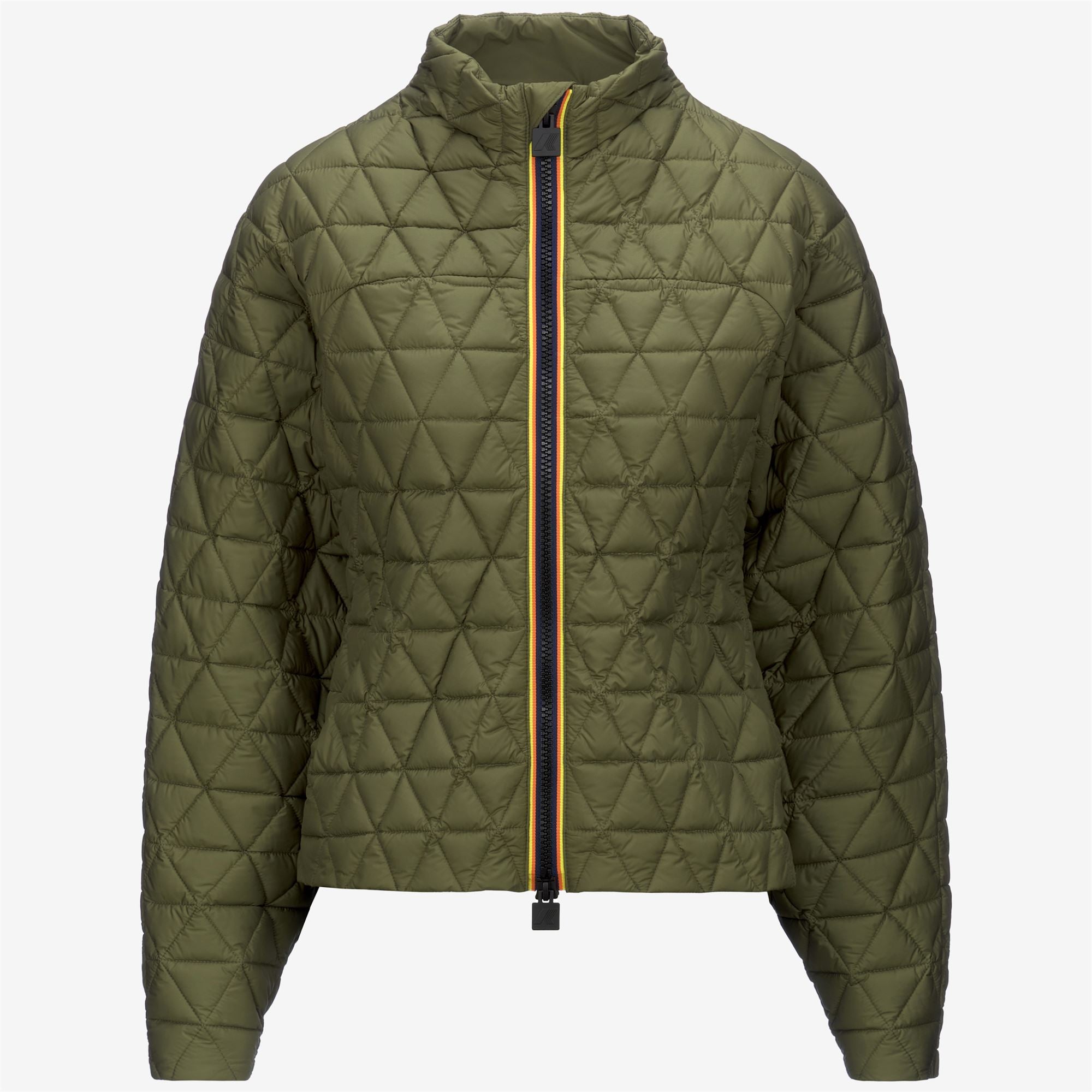 Jackets_WOMAN_LILIN TECH THERMO LIGHT_Short_Green Winter - Commercial 1