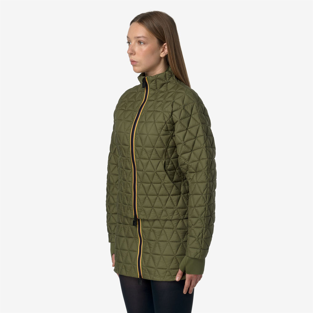 Jackets_WOMAN_LILIN TECH THERMO LIGHT_Short_Green Winter - Commercial 5