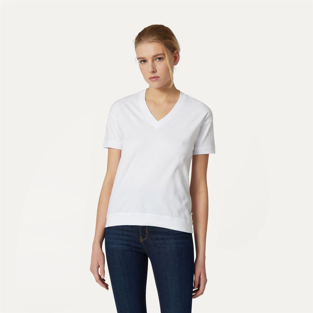 T-Shirts & Top_WOMAN_RUBIEL_T-Shirt_White - Commercial 4