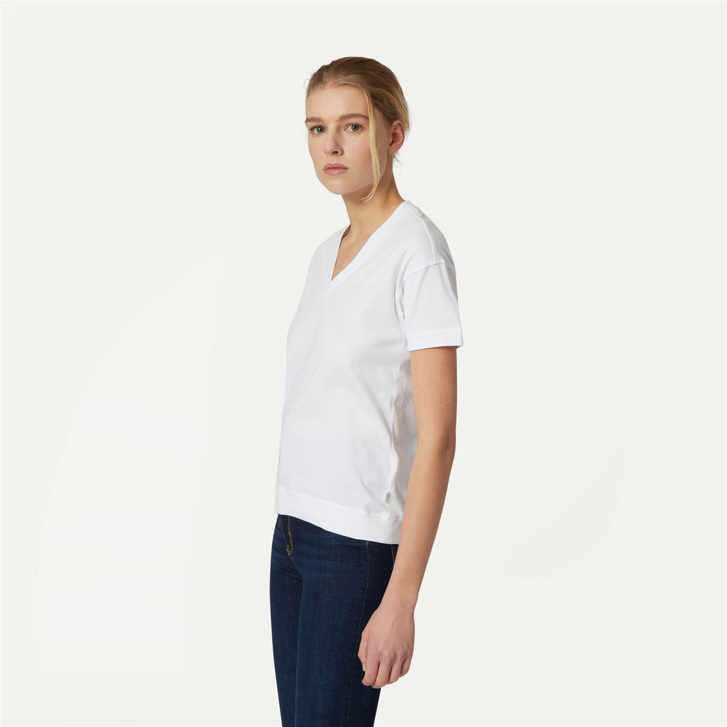 T-Shirts & Top_WOMAN_RUBIEL_T-Shirt_White - Commercial 5