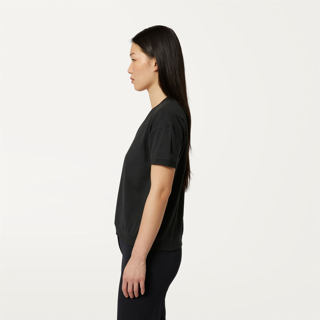T-Shirts & Top_WOMAN_RUBIEL_T-Shirt_Black Pure - Commercial 5