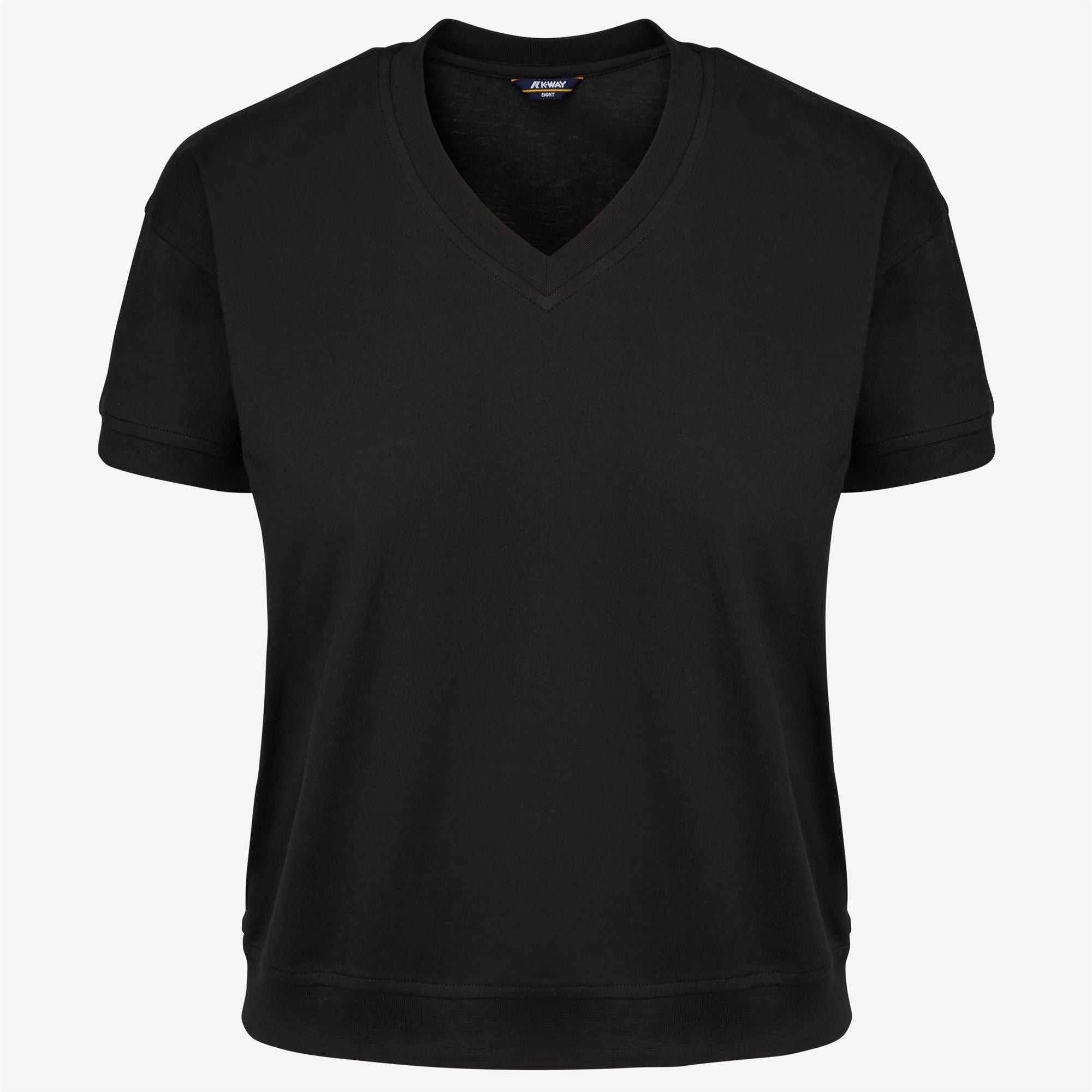 T-Shirts & Top_WOMAN_RUBIEL_T-Shirt_Black Pure - Commercial 1