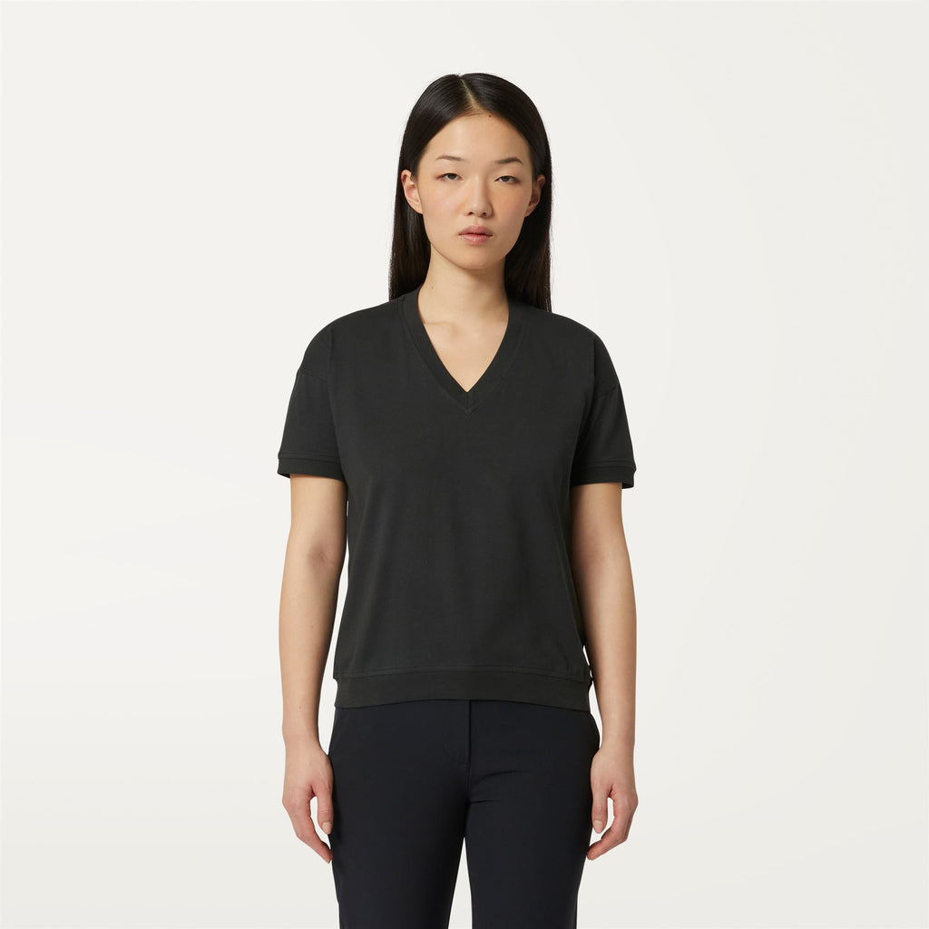 T-Shirts & Top_WOMAN_RUBIEL_T-Shirt_Black Pure - Commercial 4