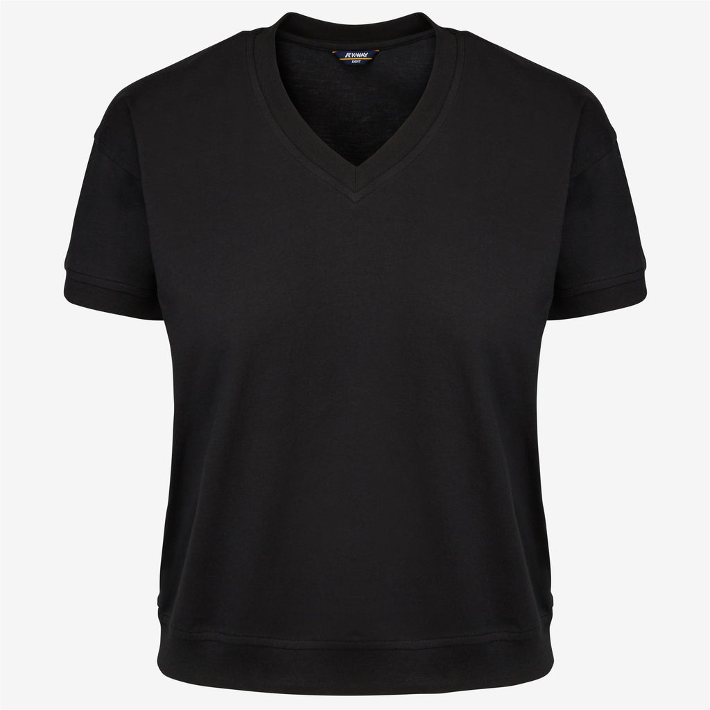 T-Shirts & Top_WOMAN_RUBIEL_T-Shirt_Black Pure - Commercial 1