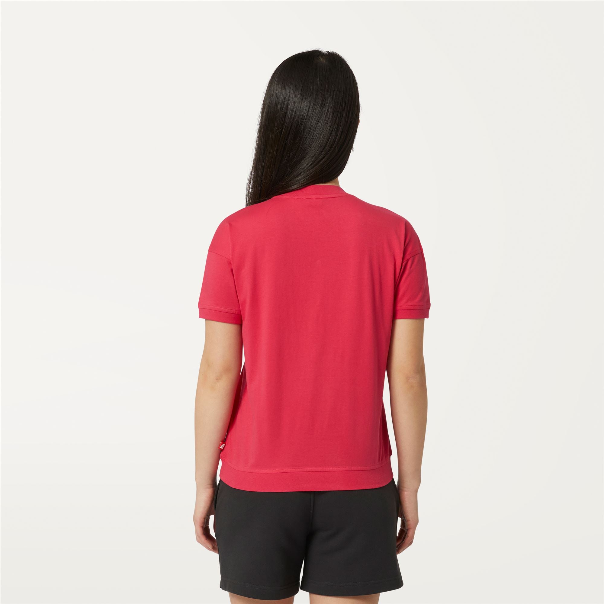 T-Shirts & Top_WOMAN_RUBIEL_T-Shirt_Red Berry - Commercial 6