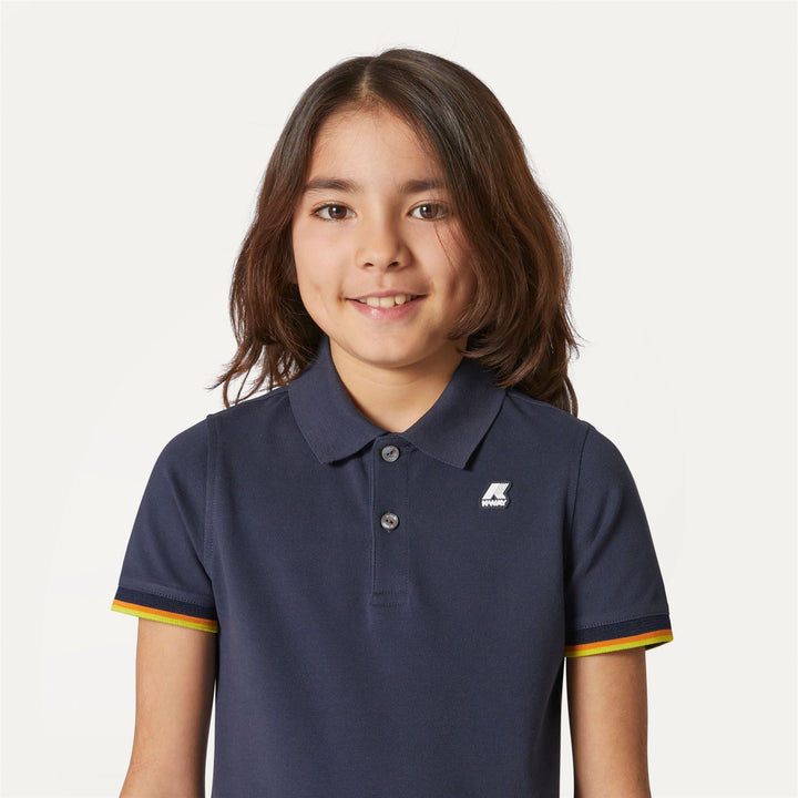 P. VINCENT - Polo Shirts - Polo - BOY - BLUE DEPTH